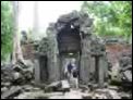 Ta Prohm ist versteckt im Dschungel